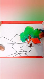 Easy Landscape Drawing