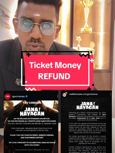 Jananayagan Postponed: Refund Process for Online Tickets
