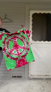 Peace Sign Christmas Tie Dye, Christmas Tie Dye, Size 2x, Handmade, Dharma Dyes - Etsy Canada