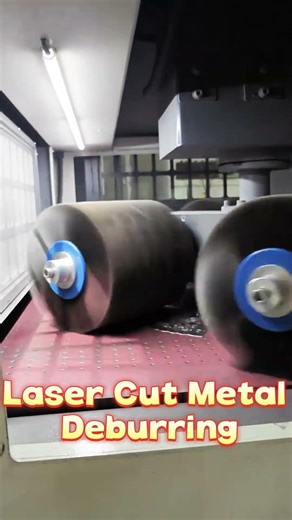 Laser Cut Metal Deburring & Edge Finishing Process