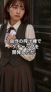 【ケチャップ完成秘話】昔の人はみんなトマト嫌い？毒を大人気調味料に変えたカゴメのパワー #雑学 #歴史