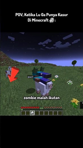 POV, Ketika Lu Ga Punya Kasur Di Minecraft 🗿