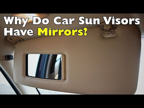 Why Do Car Sun Visors Have Mirrors? (It’s Not Just for Makeup)