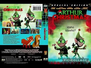 Arthur Christmas (2008) DVD Covers Special Edition Columbia TriStar Home Entertainment