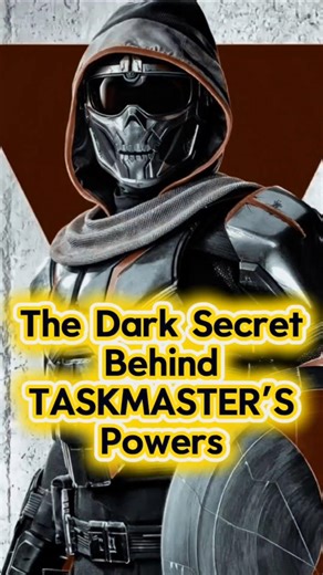 The Dark Secret Behind Taskmaster’s Powers #marvel #taskmaster #ai #shorts_video