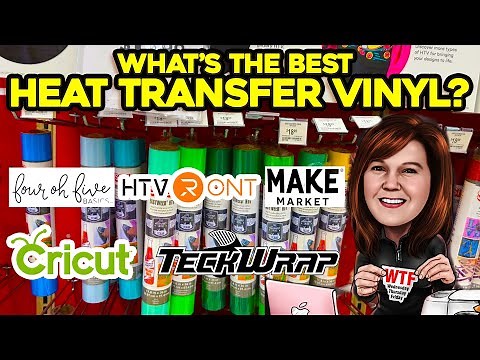 Heat Transfer Vinyl: Which HTV is the Best?