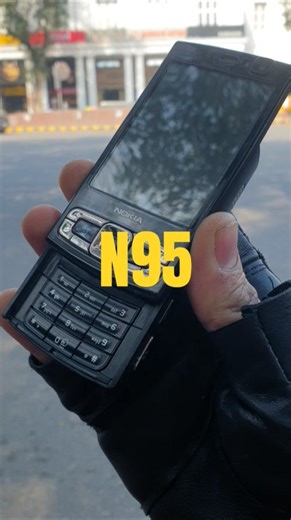 Incredible Nokia N-Series #nokian95 #shorts #oldnokia