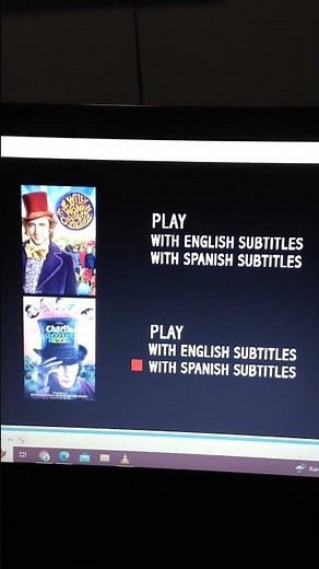 Willy Wonda and the Chocolate Factory/Charlie and the Chocolate Factory DVD Menu