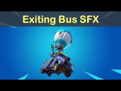 Exiting Bus Sound Effect (Fortnite Battle Royale)