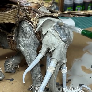 The Elephant From Lord Of Rings Assembling and Coloring | DIY & Crafts
