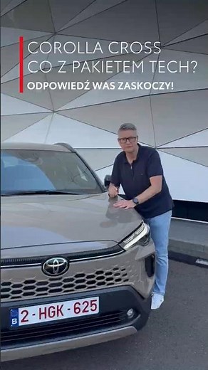Corolla Cross i zawiłości pakietu TECH