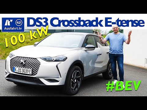 ⚡️⚡️⚡️ 2020 DS 3 Crossback E-Tense Buyer's Guide, German Test, Review, Driving Report Ausfahrt.tv