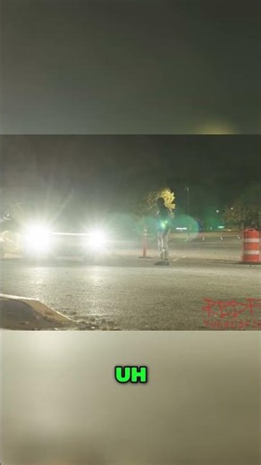 Tesla Model Y Night Visibility Test #shorts