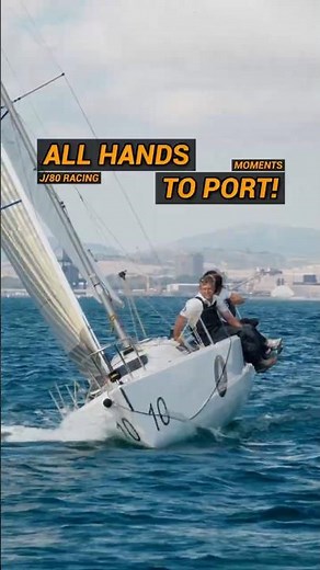 All Hands to Port! Happy Crew on Pretty Sailing J/80 Valkyrie