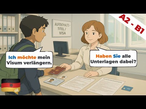 Deutsch Dialogen (A2-B1) | Hören & Sprechen | Wortschatz & Geschichten | Deutsch Lernen