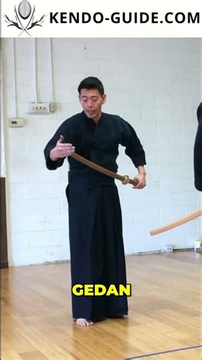 Proper Gedan Position in Kendo Kata 3 - Tsuki Kaeshi