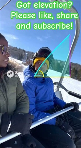 Got elevation? Type HELP below. #maths #math #skiing