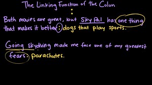 Linking function of the colon