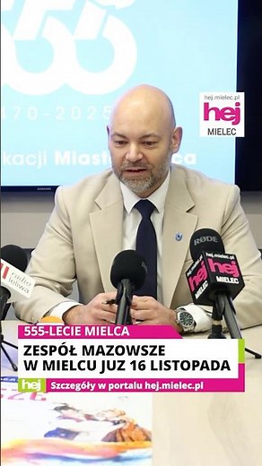 hej.mielec.pl TV: Concert on the occasion of the 555th anniversary of the founding of the city of...