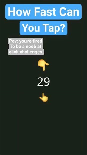 pov: you're tired to be a noob at click challenges 😏