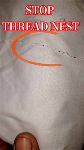 How to Fix Thread Bunching ❌ Sewing Machine Easy Fix #ussewtips #sewingmachine #diy #sewingtools