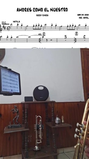 Amores Como El Nuestro - Solo Trompeta Salsa