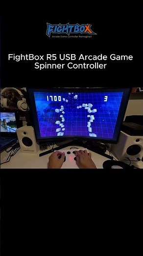 First Experience with Fightbox R5 USB Arcade Spinner
