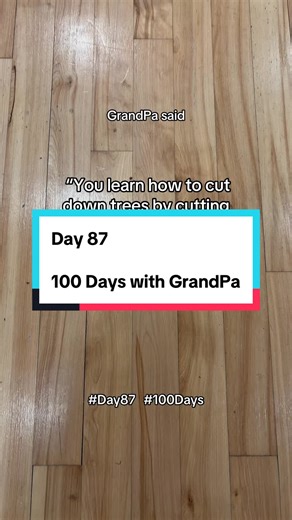 Day 87 - Practice #Code #Production #Teach #Doing #100DaysWithGrandPa