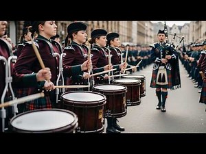 Drums Of Honor And Glory - Army Of Bagpipes | Epic Scottish Bagpipes & War Drums