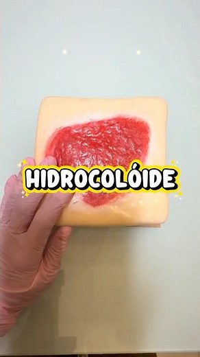 Learn how to use hydrocolloid ❤️ #woundtreatment #wounds #dressing #hydrocolloid