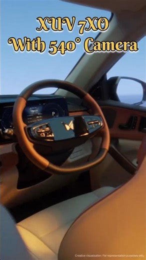 Mahindra XUV 7XO Interior REVEALED! 540° Camera & Triple Screens Confirmed?