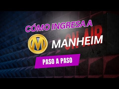 Cómo crear cuenta de MANHEIM y cómo navegar la página para buscar vehículos?