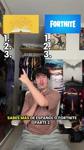 ¿Sabes más de Español o Fortnite? Parte 2