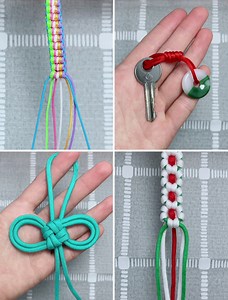 90K views · 1K reactions | Handmade Bracelet and Keychain for Beginners :) | Simple Crafts | Facebook