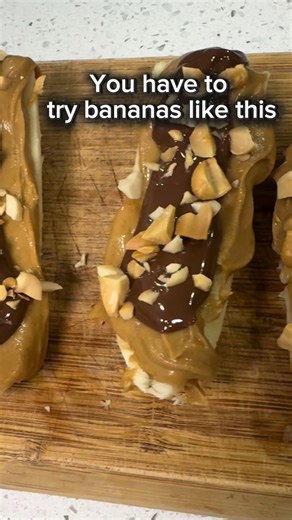 Quick Frozen Banana Peanut Butter Treat