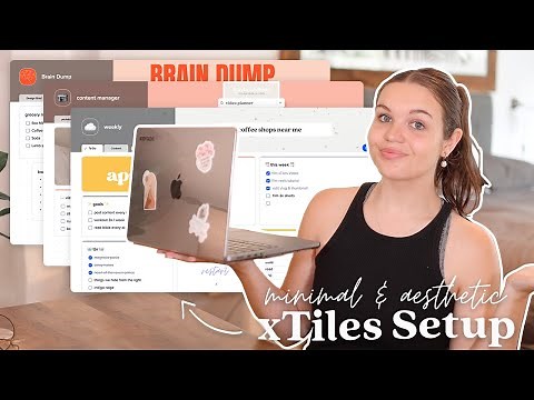 💌 Must try Productivity App | xTiles (+free templates) | 💻 visual projects & aesthetic planning