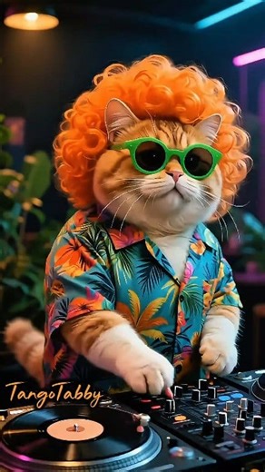 🔥DJ Kitty dropping beats & purr-fection tonight!🎧🐾✨ | 𝐓𝐚𝐧𝐠𝐨𝐓𝐚𝐛𝐛𝐲
