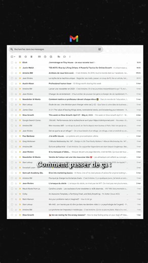 Nettoyer efficacement sa boîte mail en 5 min 💌