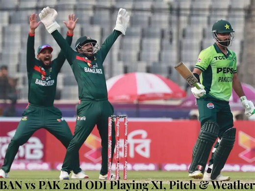 BAN vs PAK 2nd ODI: Live streaming, playing XI, pitch and weather report for Dhaka clash