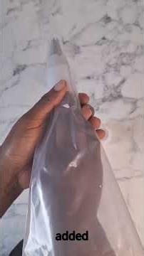 How to set up a piping bag using a bag, coupler and nozzle. #pipingbag #baking #decoration #howto