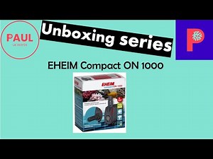 EHEIM Compact ON 1000 pump unboxing for marine reef tank #reeftank