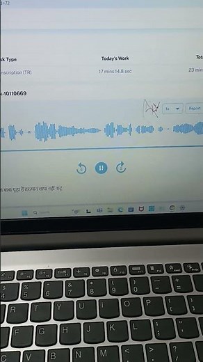 Josh talks Transcriber part time job