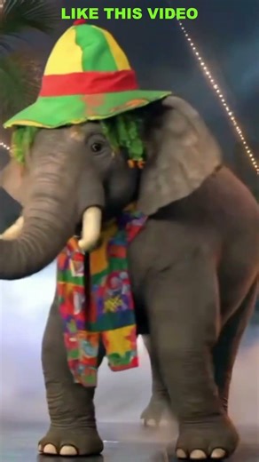 A BIG RASTAFARI ELEPHANT #short