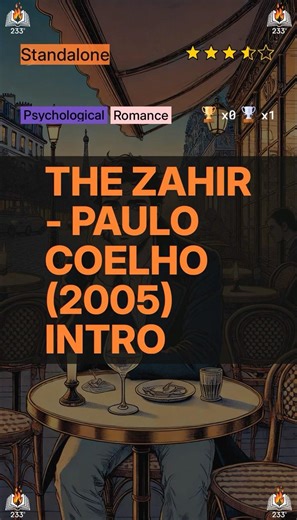 The Zahir - Paulo Coelho (2005) Intro - 3.58 ⭐️