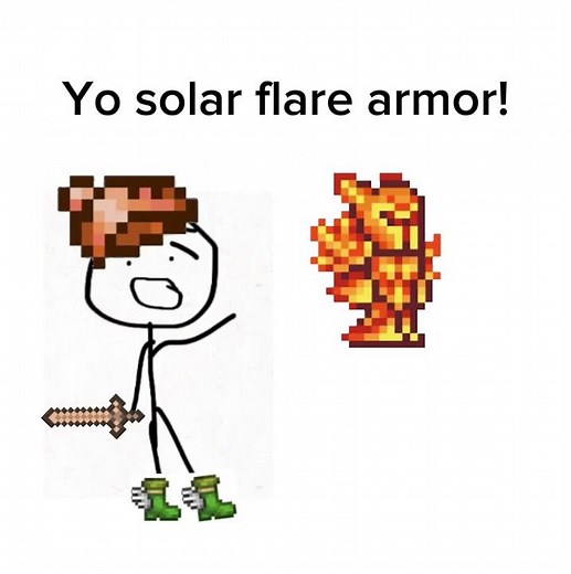starter finds solar flare armor #terraria