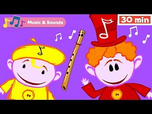 The Notekins | Learn Musical Instruments for Kids | Early Learning Videos with Music for Babies