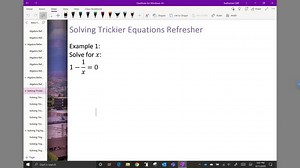 tricky equations 1 and 2