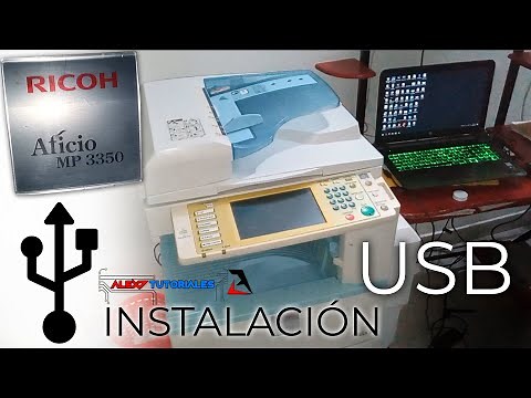 Instalar RICOH MP3350 [USB]