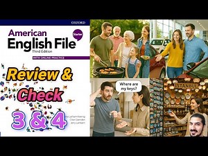 Units 3–4 Review & Check | Grammar, Vocabulary, Listening & Pronunciation – AEF Starter 3rd Ed.
