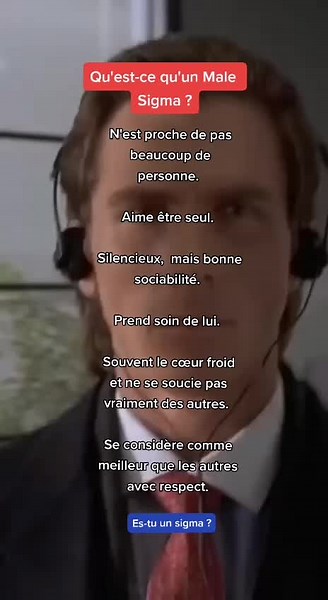 Découvrir le concept du sigma masculin